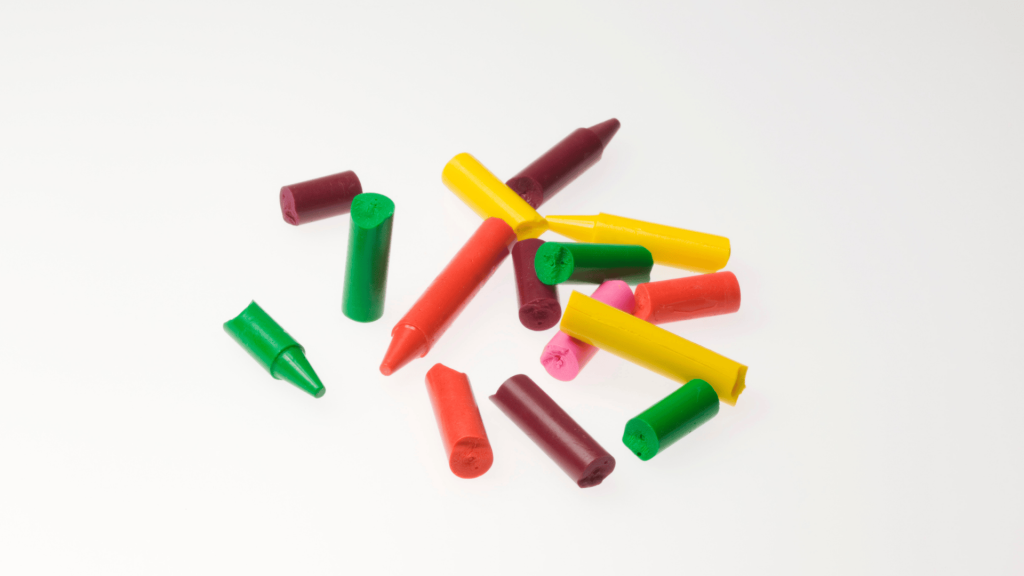 Broken crayons