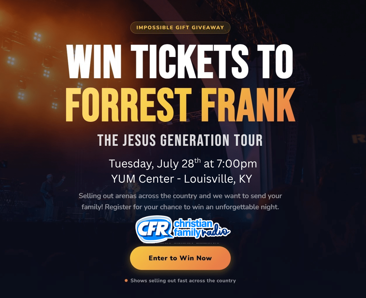 Tuesday, July 28th at 700pm YUM Center - Louisville, KY (1)
